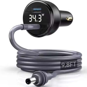 Starlink Mini 100W 2-in-1 Car Charger with 3M Type-C to DC Cable
