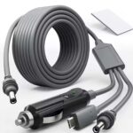 Starlink Mini 100W 3-in-1 Power Cord 3M/5M Car Charger + DC + Type C to DC