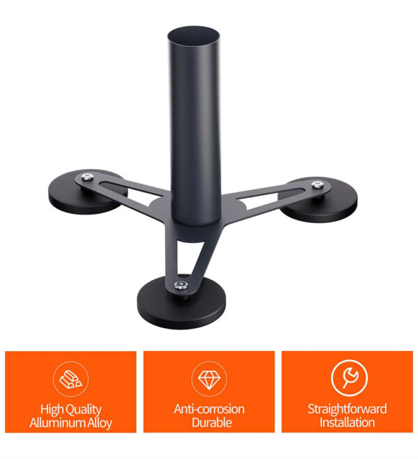 Starlink Mini Strong Magnetic Mount Compatible with Original Pipe Adapter - Image 2