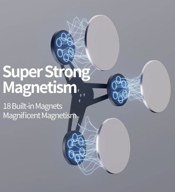 Starlink Mini Strong Magnetic Mount Compatible with Original Pipe Adapter - Image 3